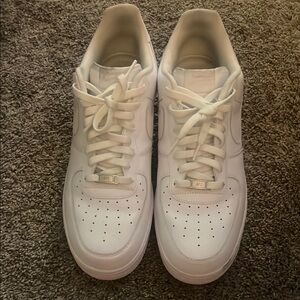 Nike White Sneakers Air Force 1 Low-Top